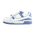 LOUIS VUITTON Trainer Maxi Unisex Blue & White Low-Top Sneakers