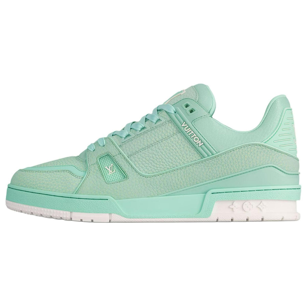 Louis Vuitton Trainer Women's Low-Top Sneakers, Mint Green