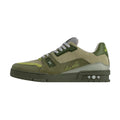 LOUIS VUITTON Trainer Men's Sneakers – Olive Green & Khaki