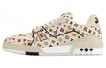 LOUIS VUITTON Trainer Tyler Unisex Cream Multicolor Monogram Sneakers