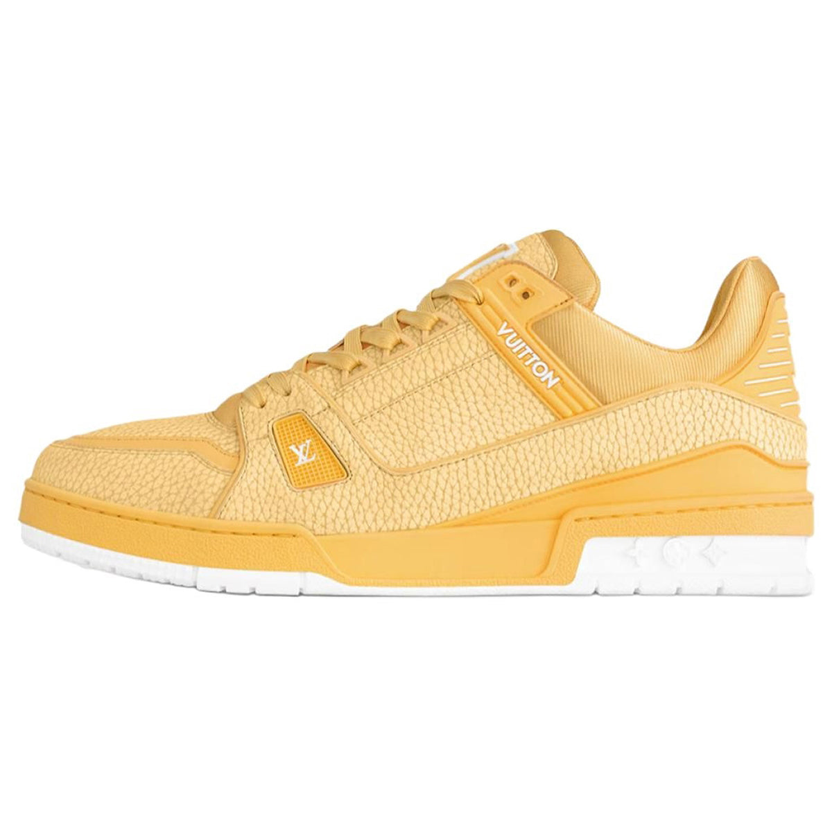 Louis Vuitton Trainer Women's Low-Top Sneakers, Mango Yellow
