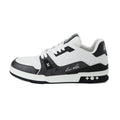 LOUIS VUITTON Trainer Unisex Black & White Monogram Sneakers
