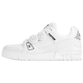 Louis Vuitton x Nigo Trainer Unisex White Calfskin Sneakers, FW25