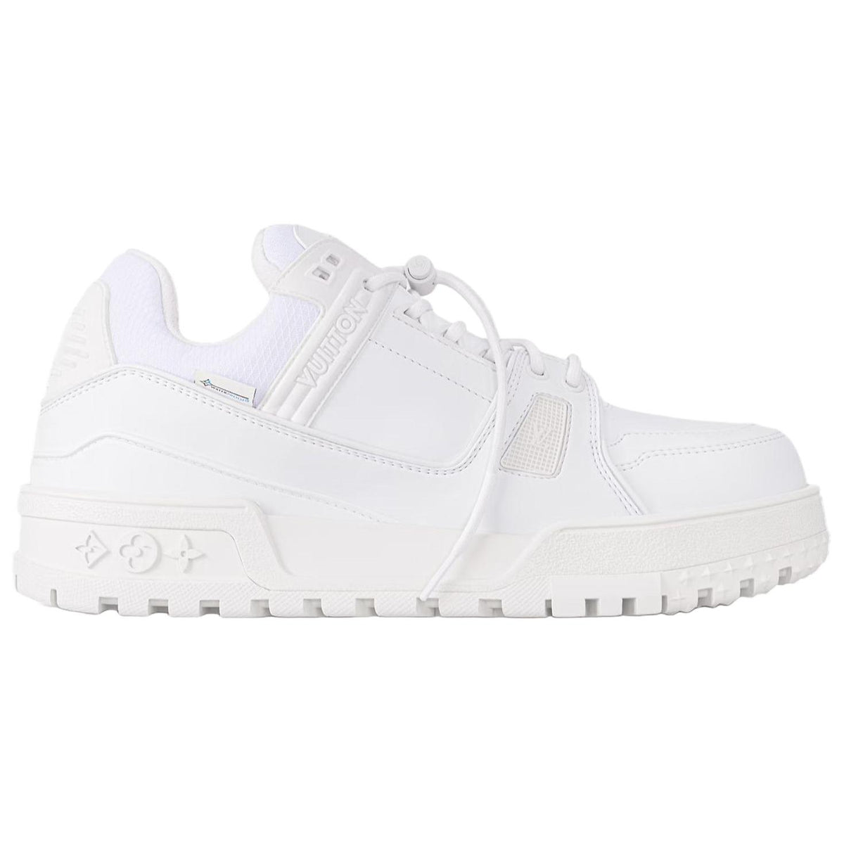 LOUIS VUITTON Trainer Ski Men's White Low-Top Sneakers