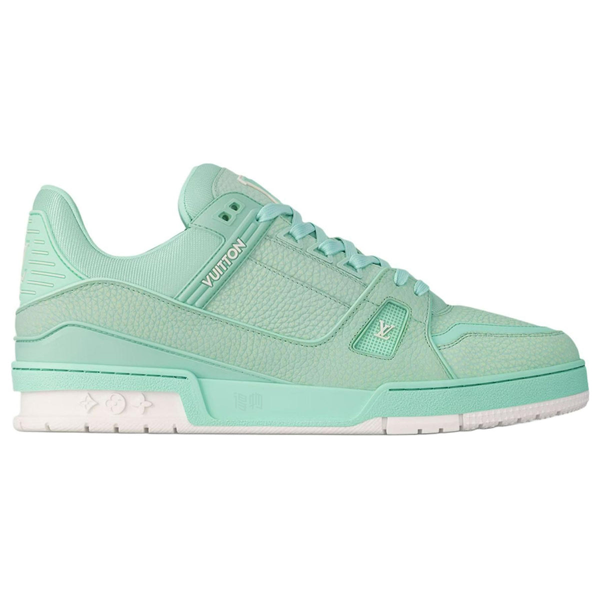 Louis Vuitton Trainer Women's Low-Top Sneakers, Mint Green