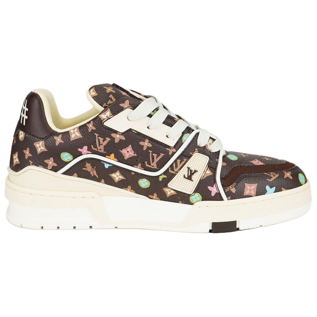 Louis Vuitton x Tyler Trainer Unisex Brown Multicolor Sneakers