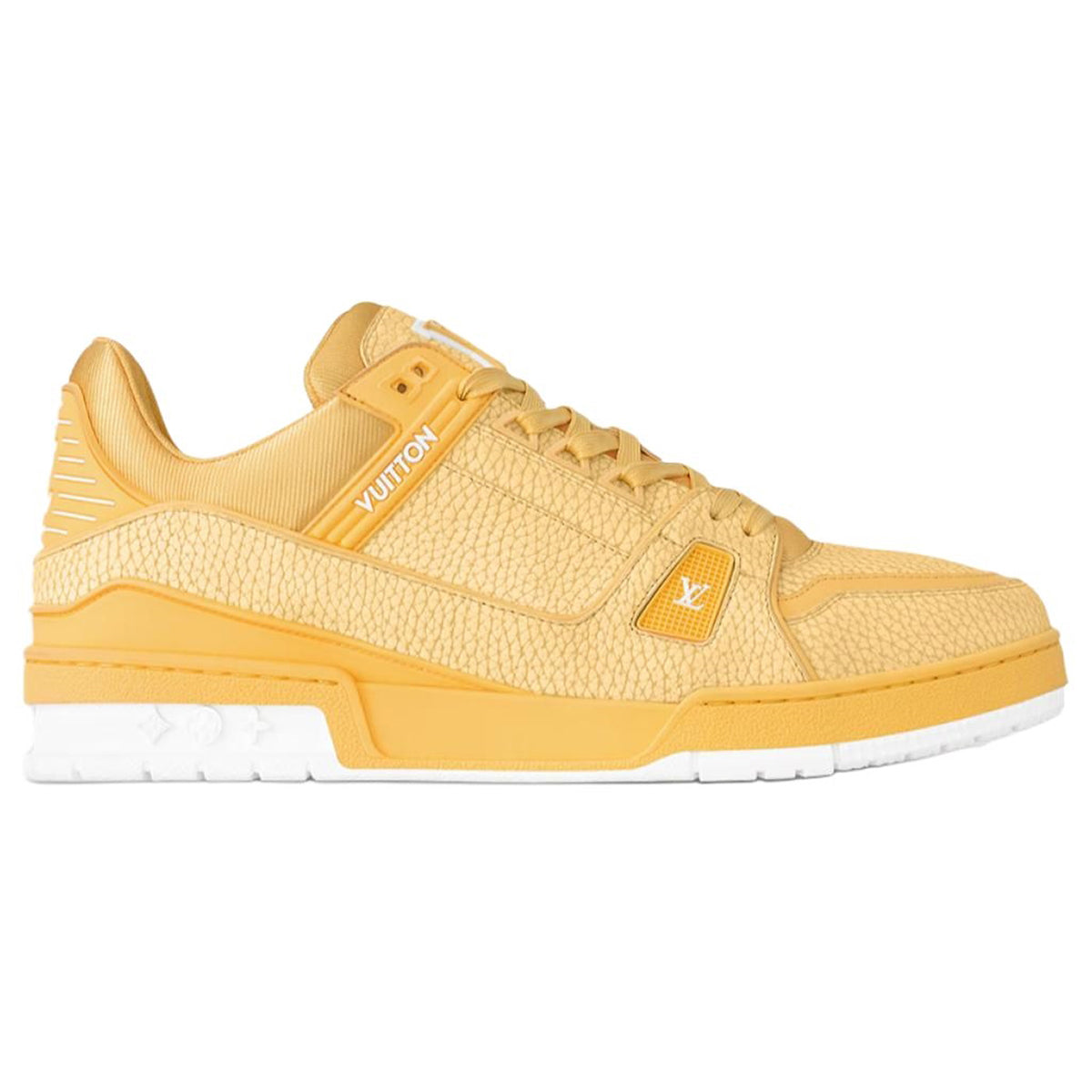Louis Vuitton Trainer Women's Low-Top Sneakers, Mango Yellow