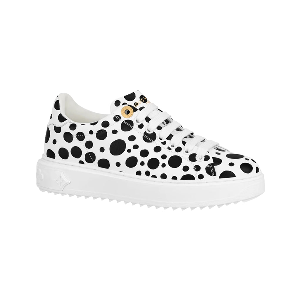 LOUIS VUITTON x Yayoi Kusama Time Out Women's Polka Dot Platform Sneakers