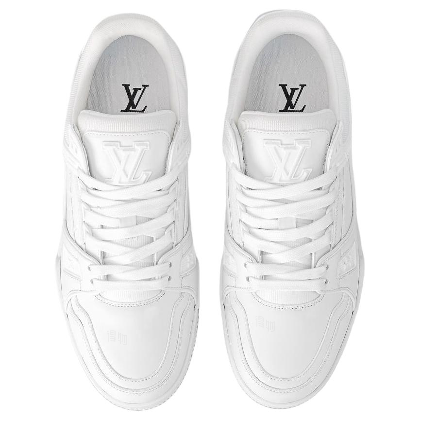 Louis VuittonTrainer Low-Top Sneakers, White