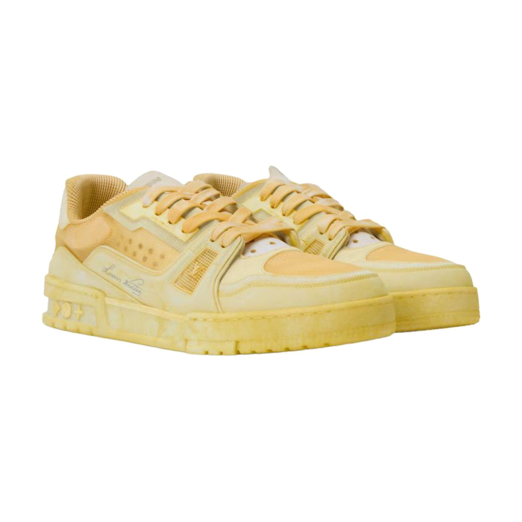 LOUIS VUITTON Trainer Unisex Yellow Low-Top Sneakers