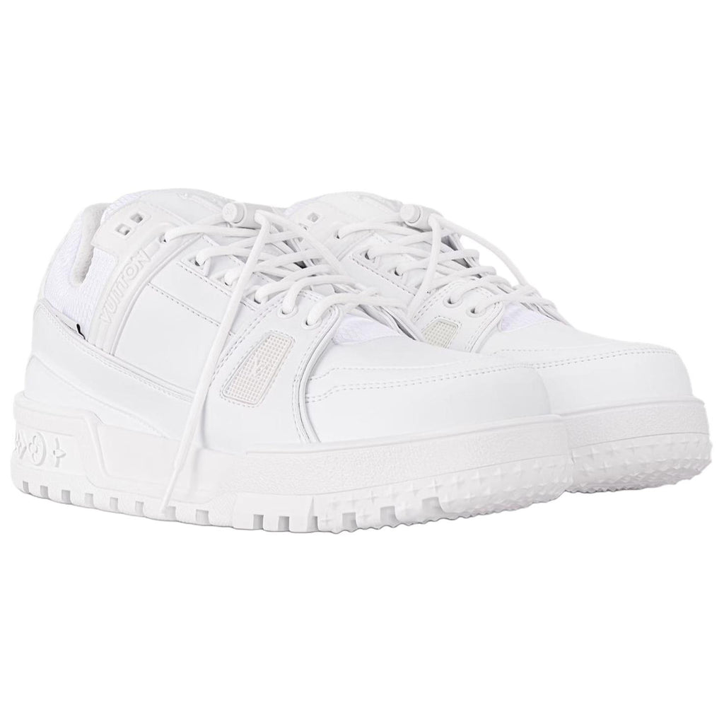 LOUIS VUITTON Trainer Ski Men's White Low-Top Sneakers