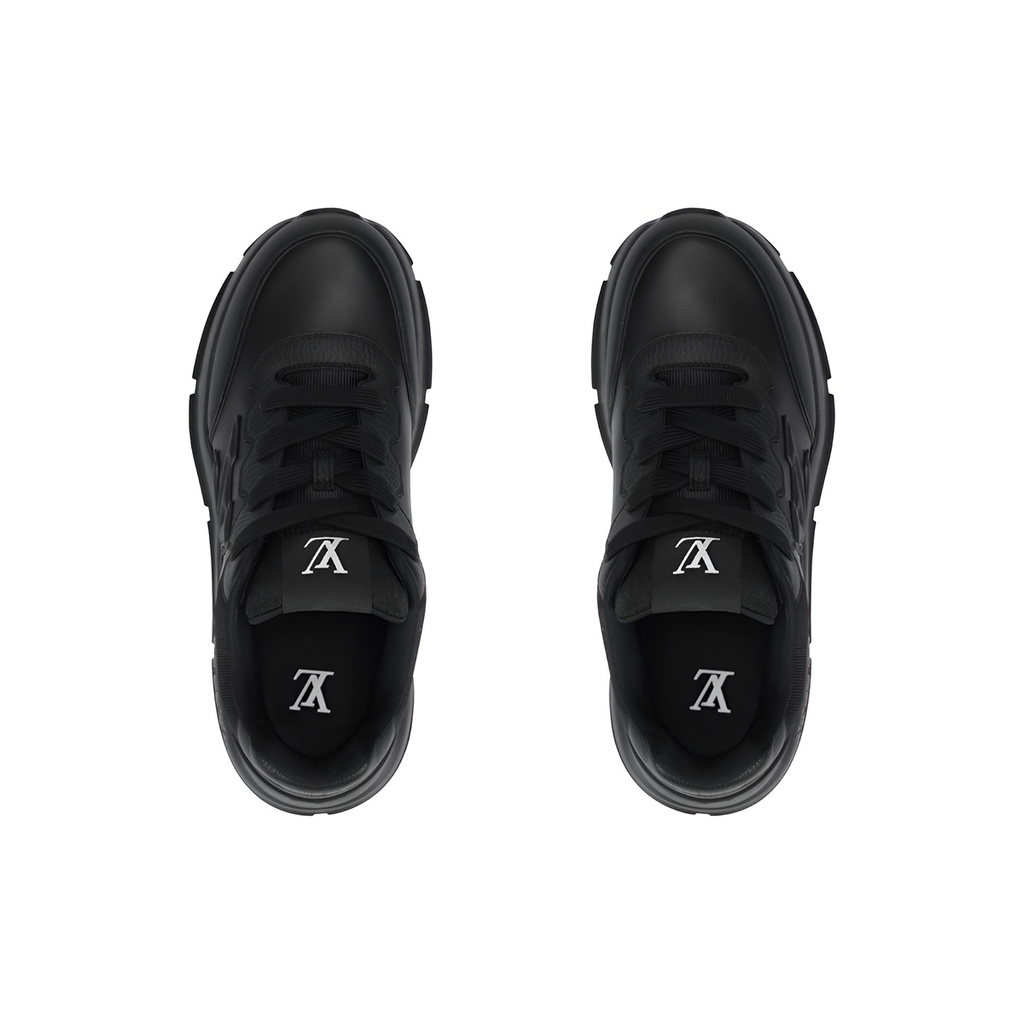 Louis Vuitton Classic Men's Black Leather Sneakers, Fall-Winter 2025