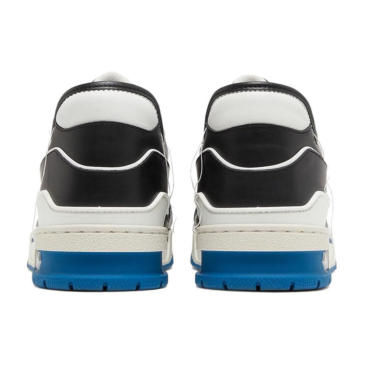 Louis Vuitton Trainer Men's Low-Top Sneakers, White & Orange