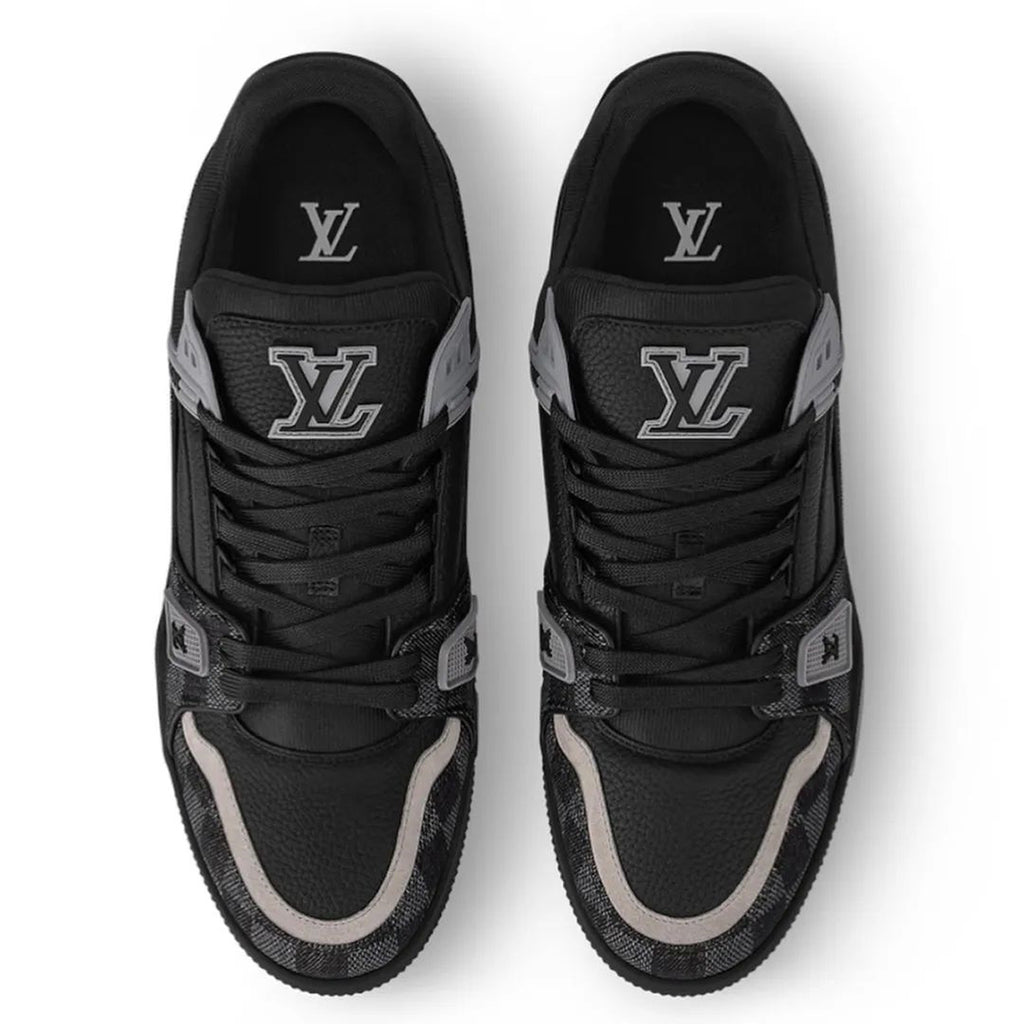 Louis Vuitton Trainer Unisex Low-Top Sneakers, Black