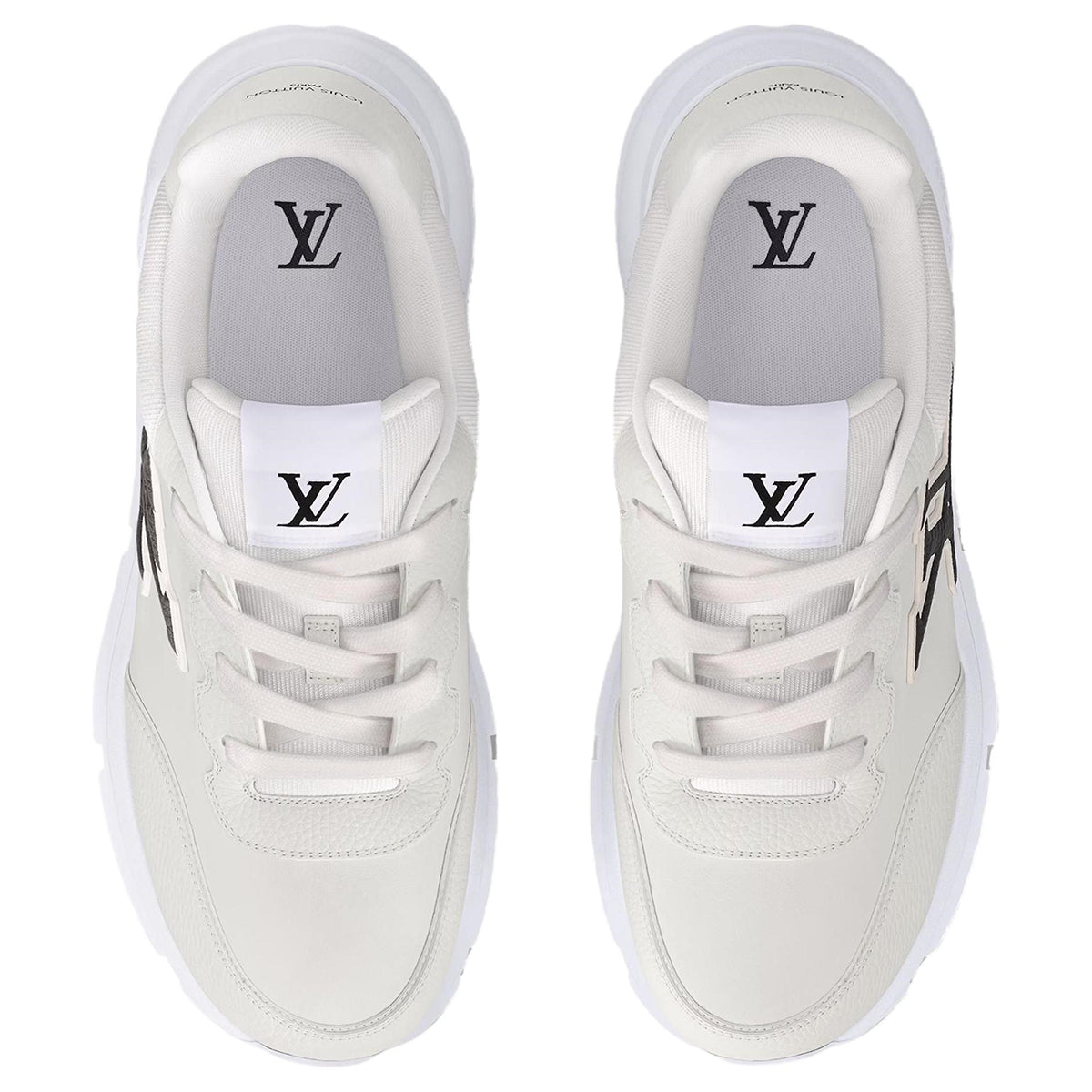 Louis Vuitton Classic Men's White Leather Sneakers, Fall-Winter 2025