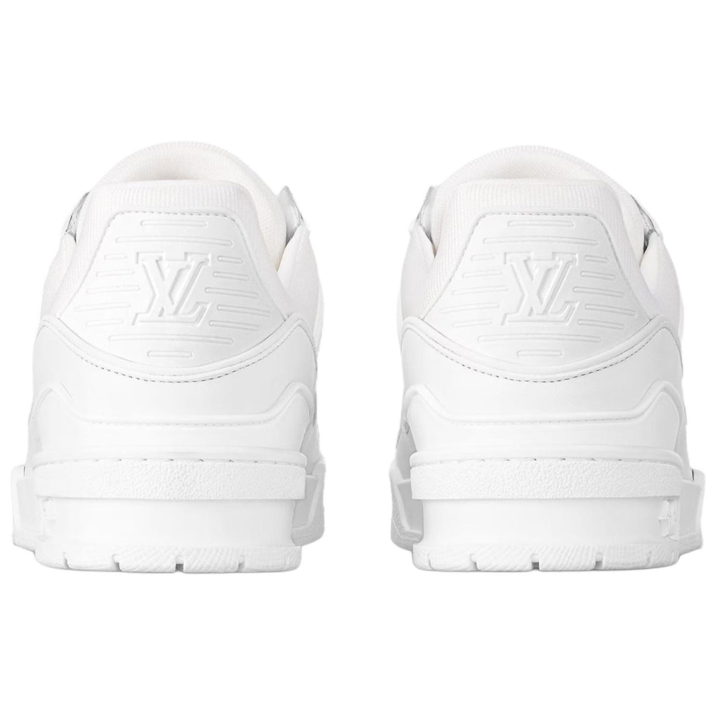 Louis Vuitton Trainer Women's Low-Top Sneakers, White Leather