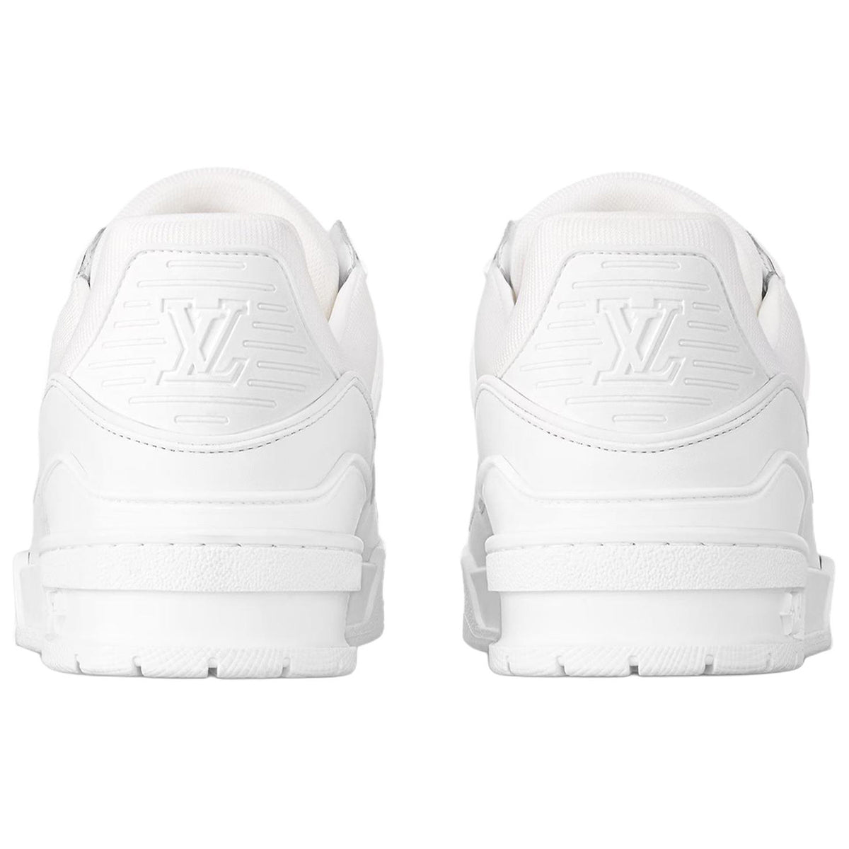 Louis Vuitton Trainer Women's Low-Top Sneakers, White Leather