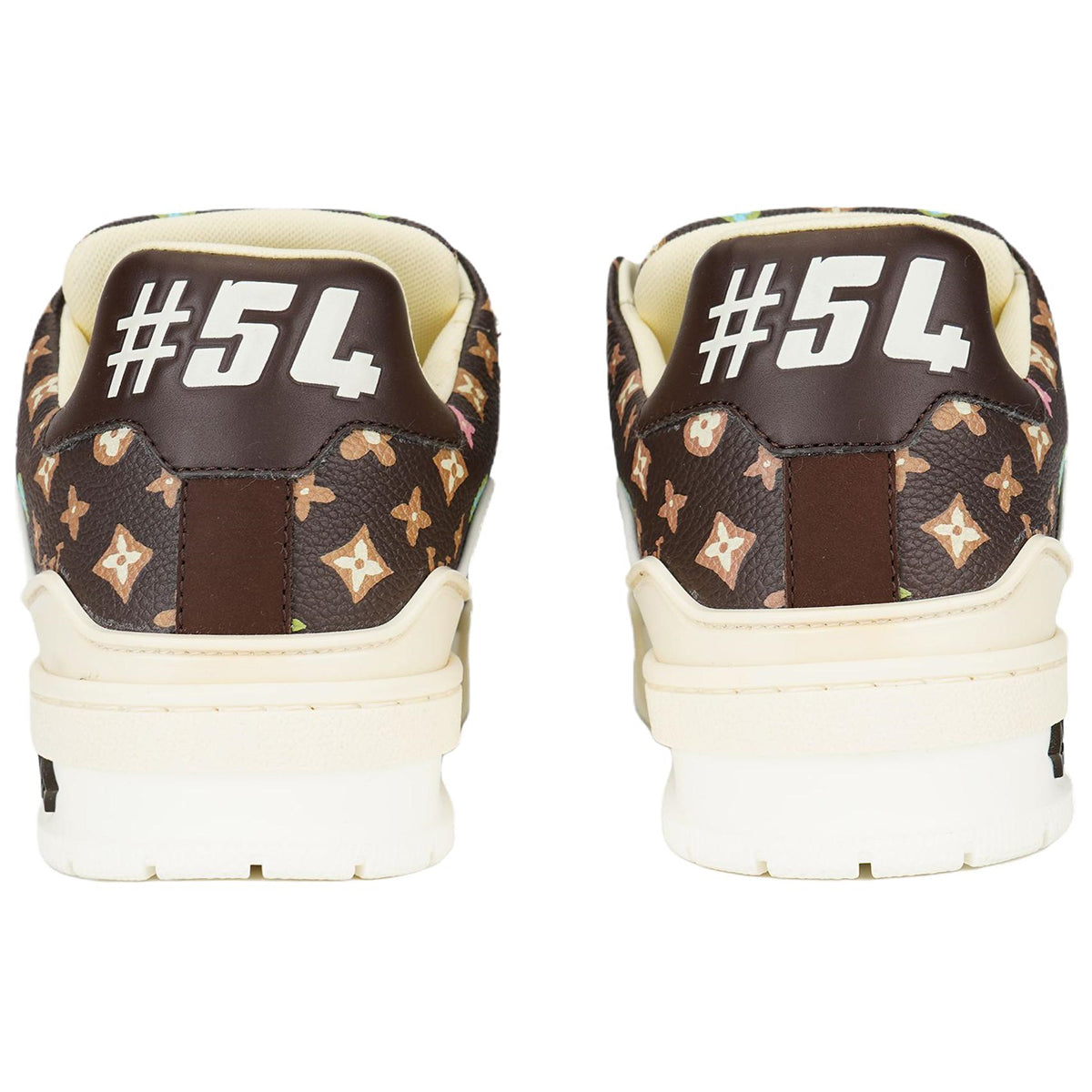 Louis Vuitton x Tyler Trainer Unisex Brown Multicolor Sneakers