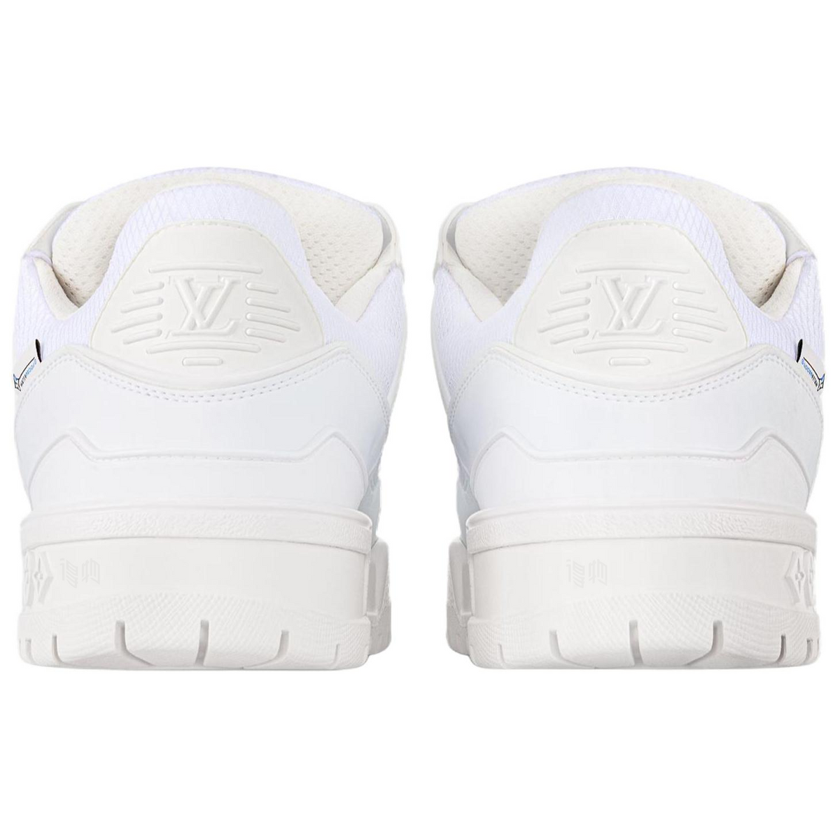 LOUIS VUITTON Trainer Ski Men's White Low-Top Sneakers