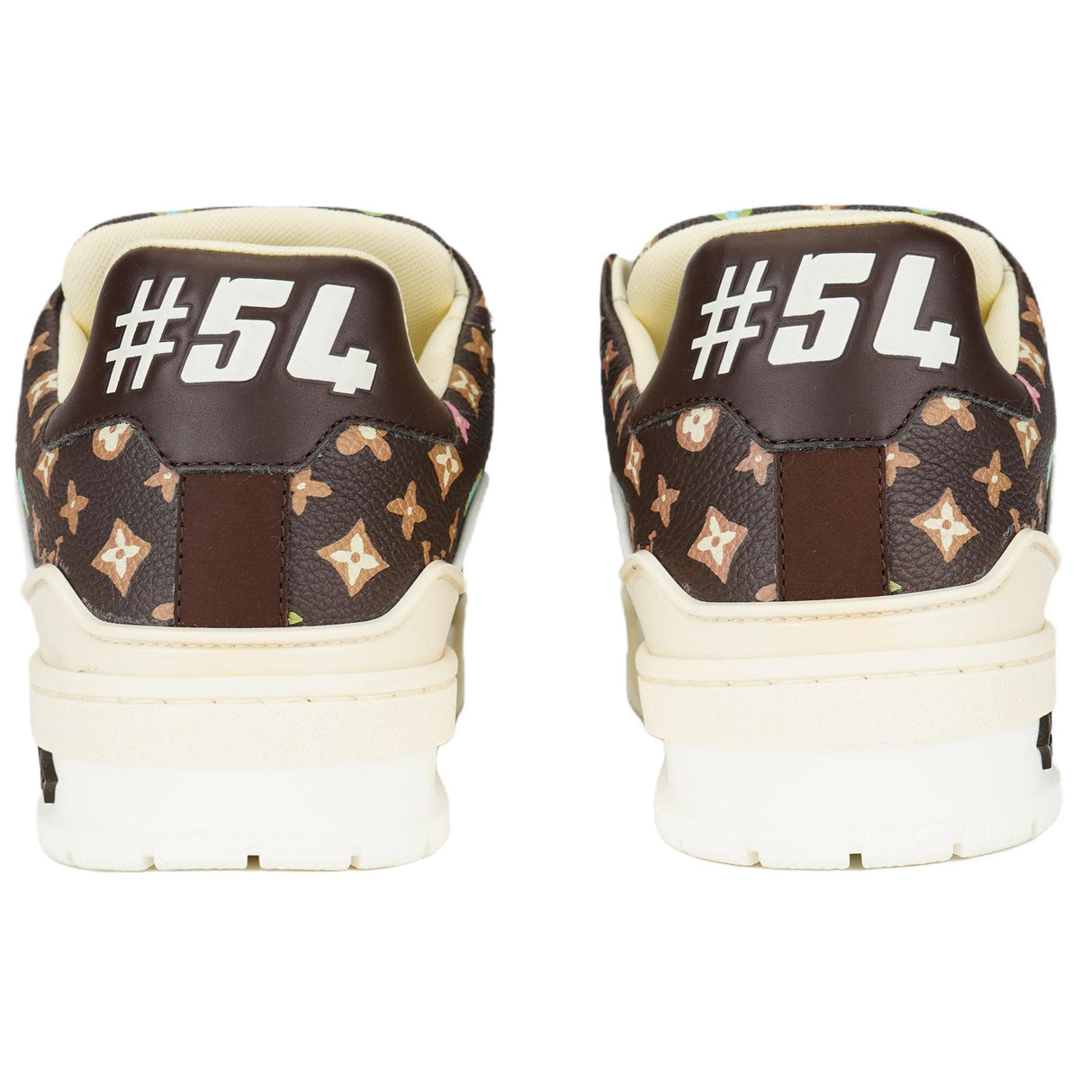 LOUIS VUITTON Trainer Tyler Unisex Brown Multicolor Monogram Sneakers
