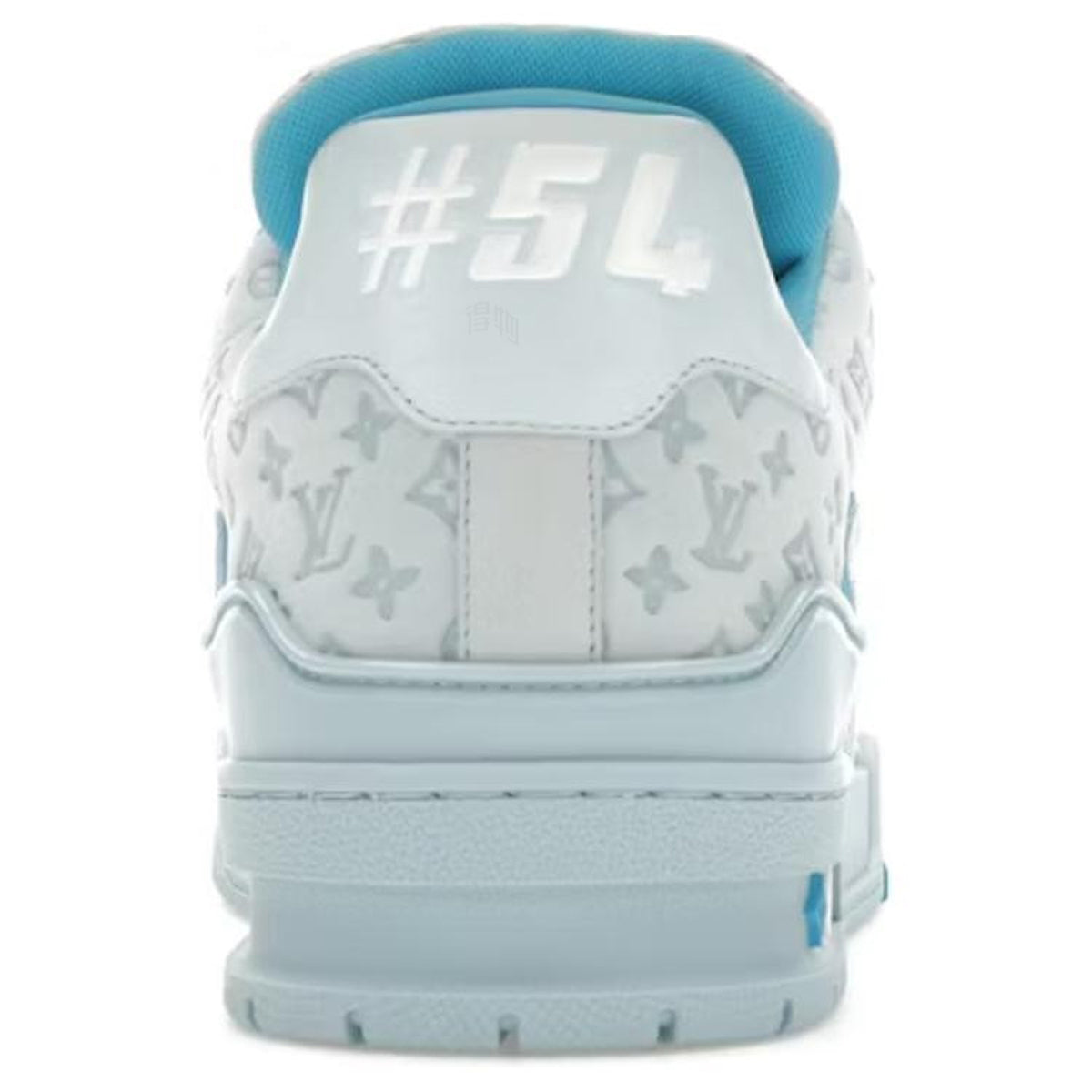 Louis Vuitton x Tyler Trainer Men's Low-Top Sneakers, Light Blue & White