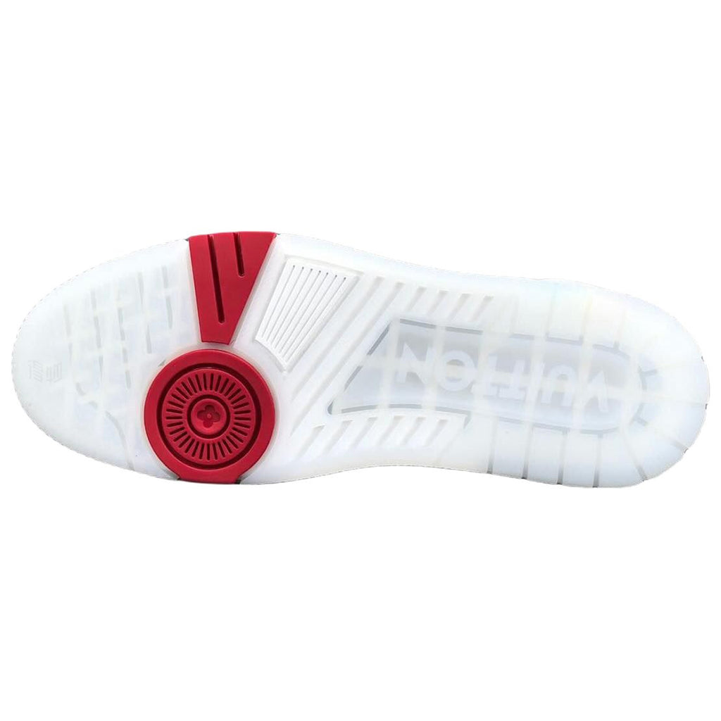 Louis Vuitton Trainer Unisex White & Yellow Calfskin Sneakers, Shanghai Cruise Edition