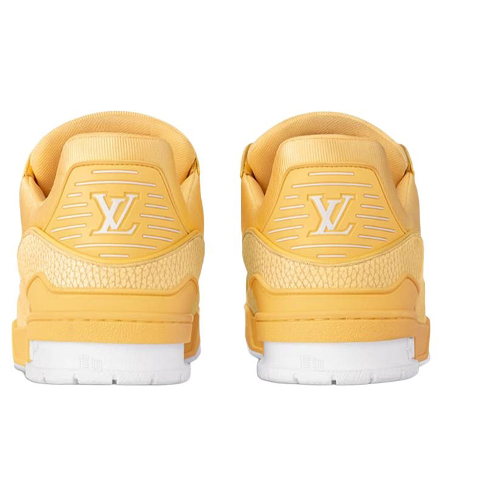 Louis Vuitton Trainer Women's Low-Top Sneakers, Mango Yellow