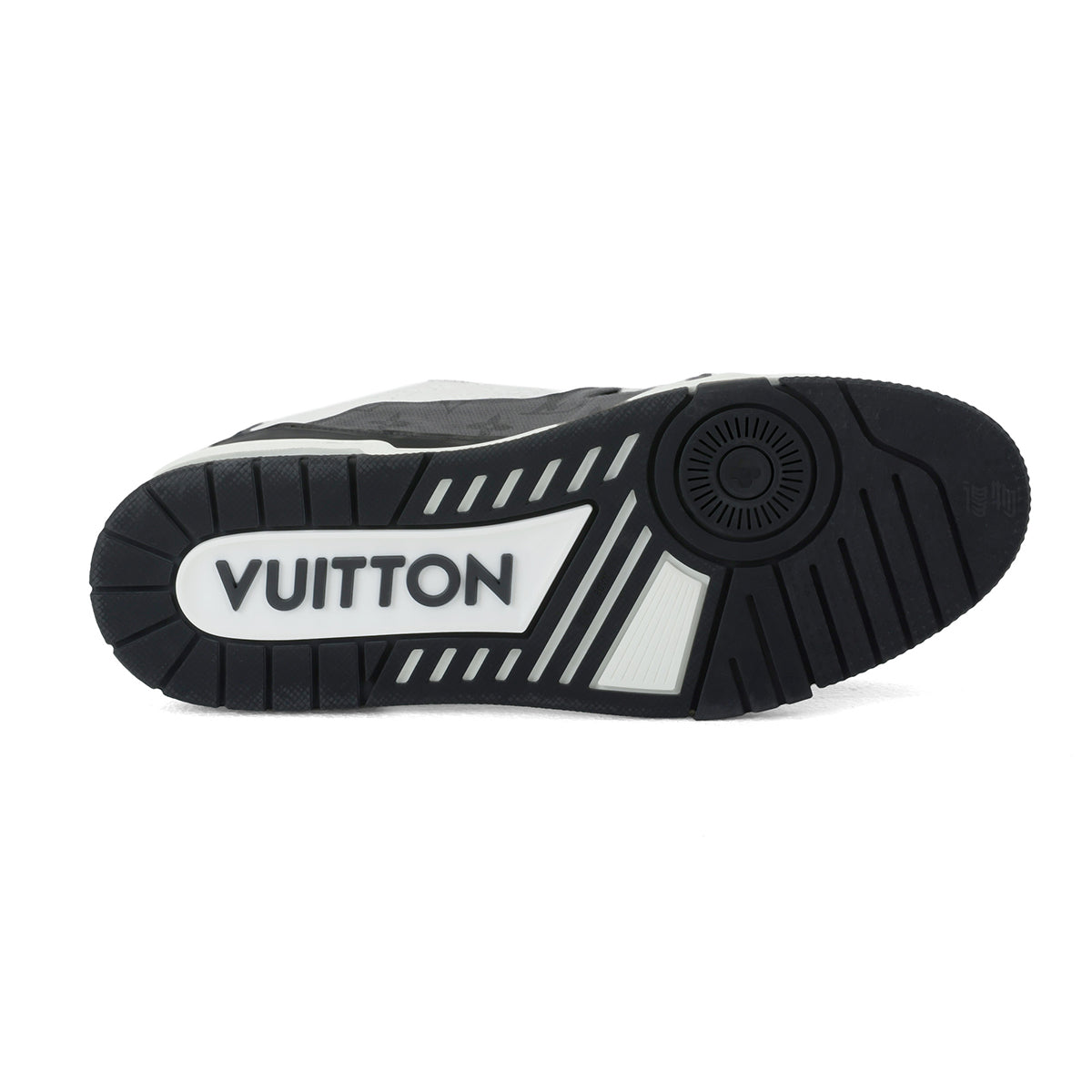 Louis Vuitton Trainer Unisex Low-Top Sneakers, White & Black