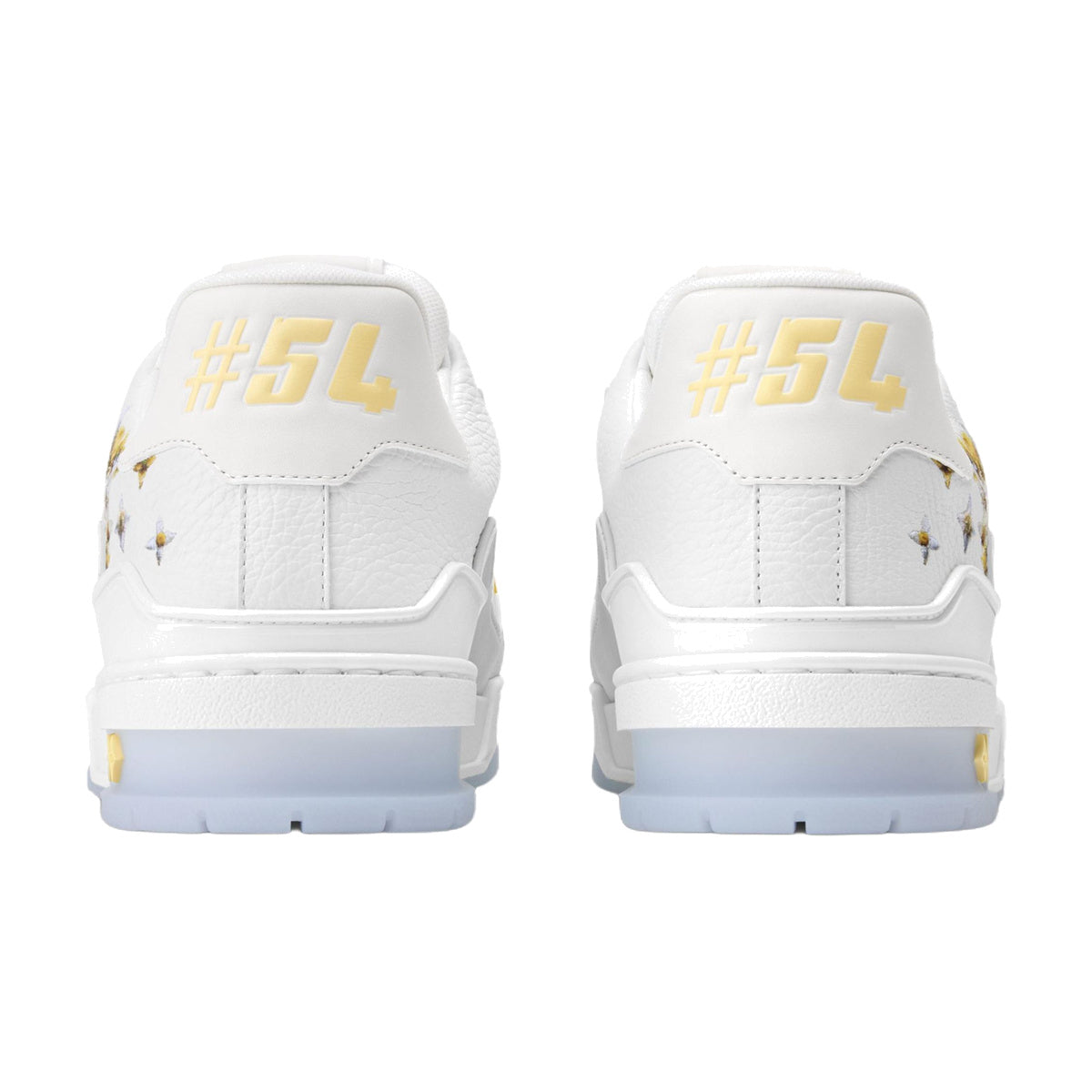 LOUIS VUITTON Trainer Men's White Floral Sneakers
