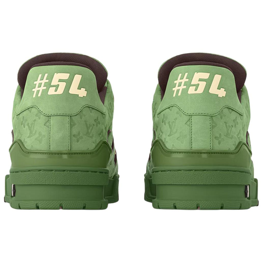LOUIS VUITTON Trainer Tyler Men's Green Monogram Sneakers