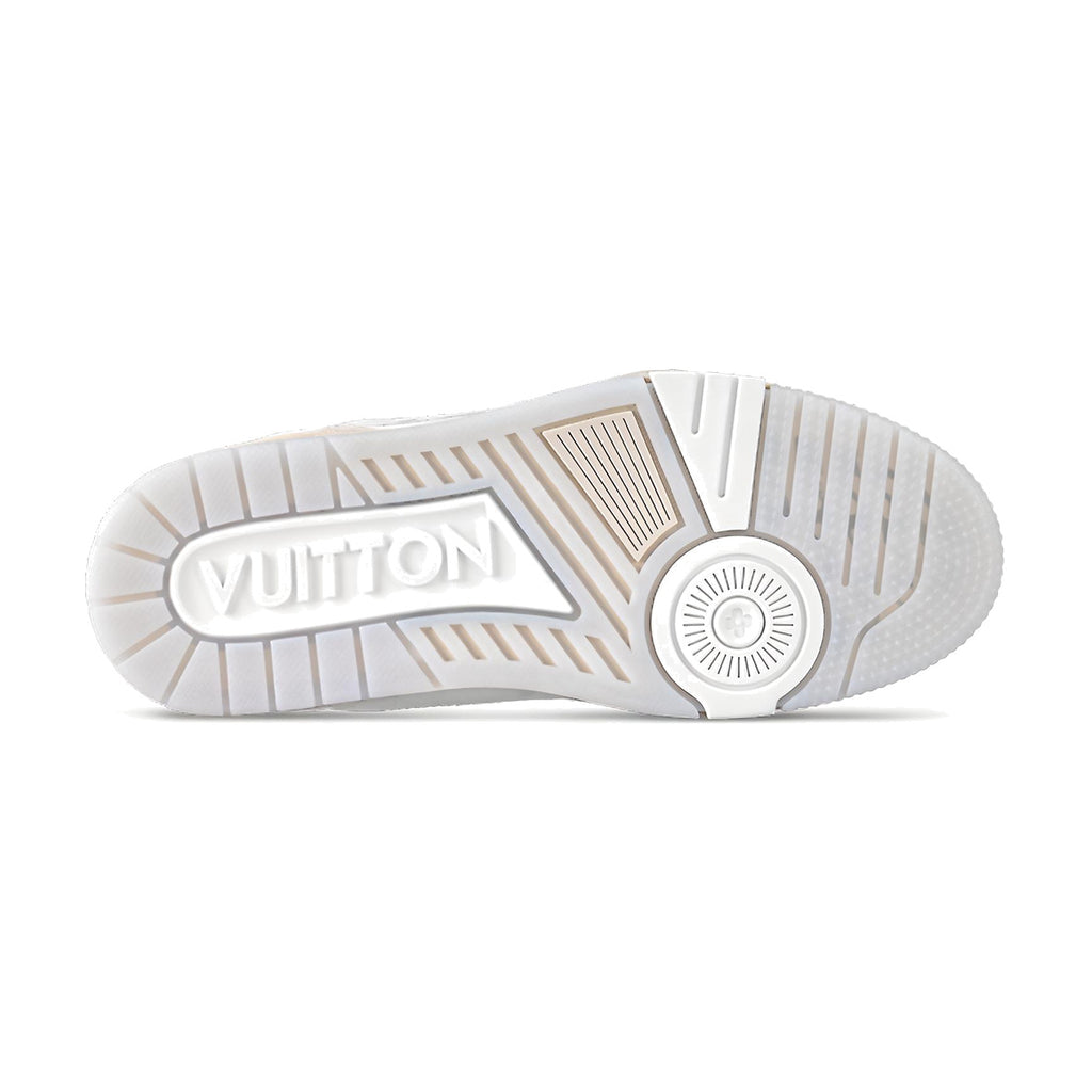 LOUIS VUITTON Trainer Women's White & Cream Sneakers