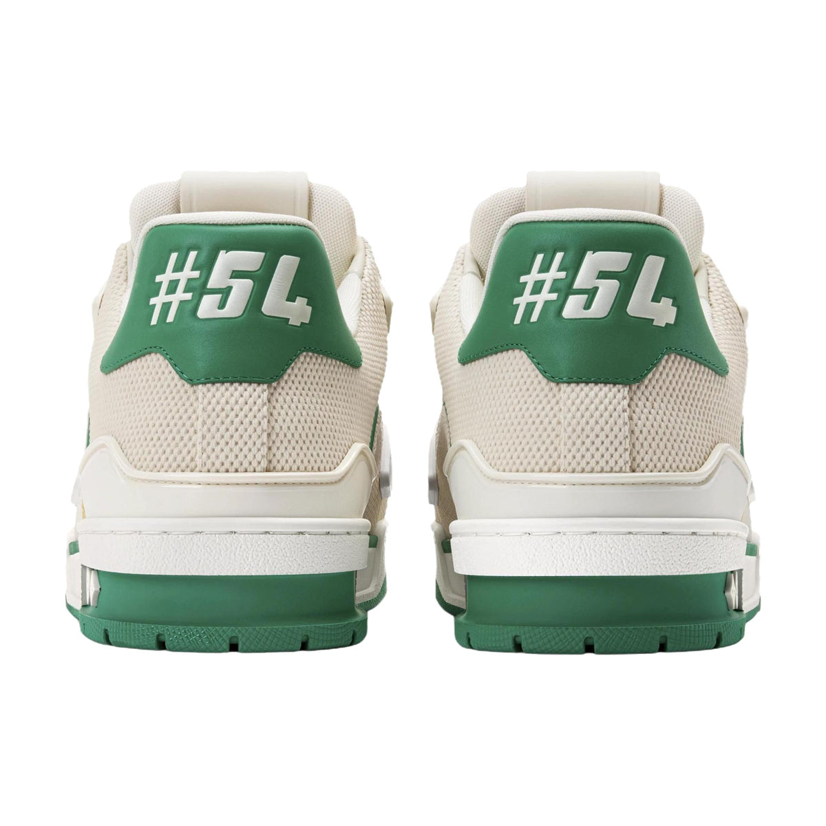 LOUIS VUITTON Trainer Men's Sneakers – Cream & Green