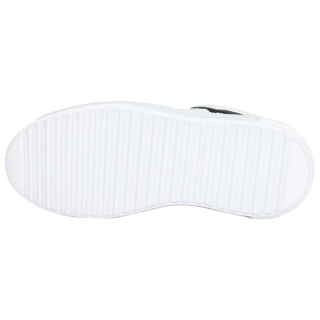 LOUIS VUITTON Time Out Women's Black & White Platform Sneakers