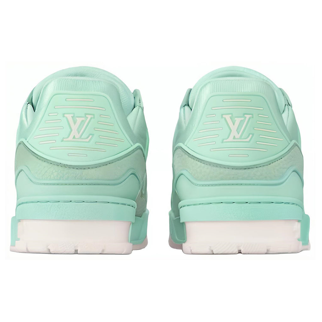 Louis Vuitton Trainer Women's Low-Top Sneakers, Mint Green