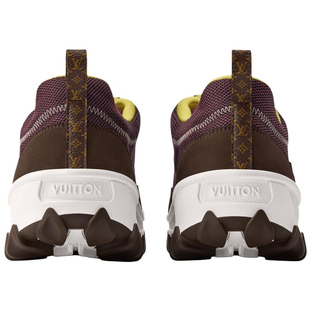 LOUIS VUITTON Rossyrush Xplorer Women's Brown & Beige Chunky Sneakers