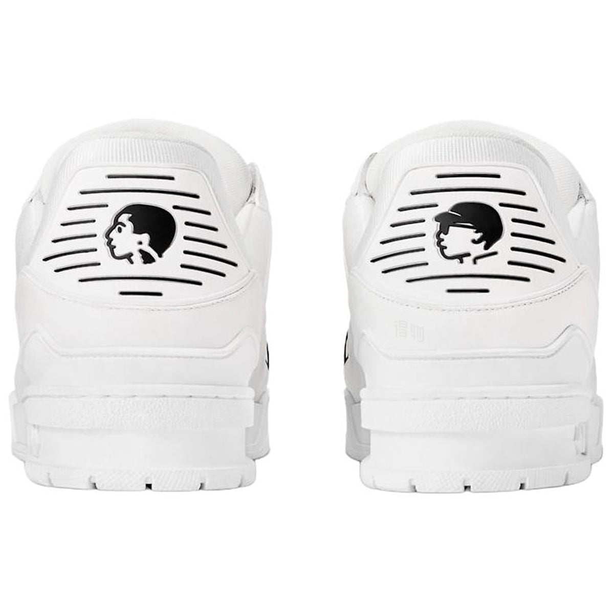 Louis Vuitton x Nigo Trainer Unisex White Calfskin Sneakers, FW25