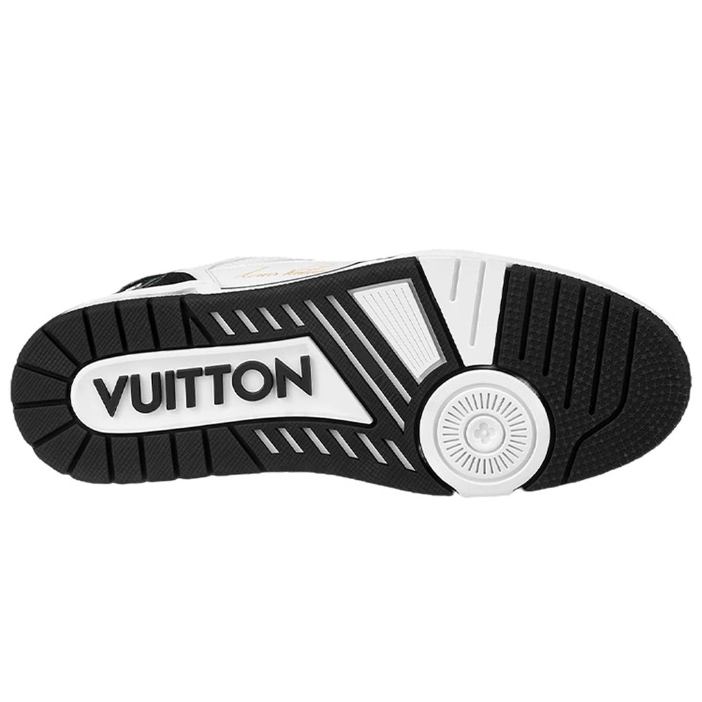 Louis Vuitton Trainer Unisex Low-Top Sneakers, Black & White