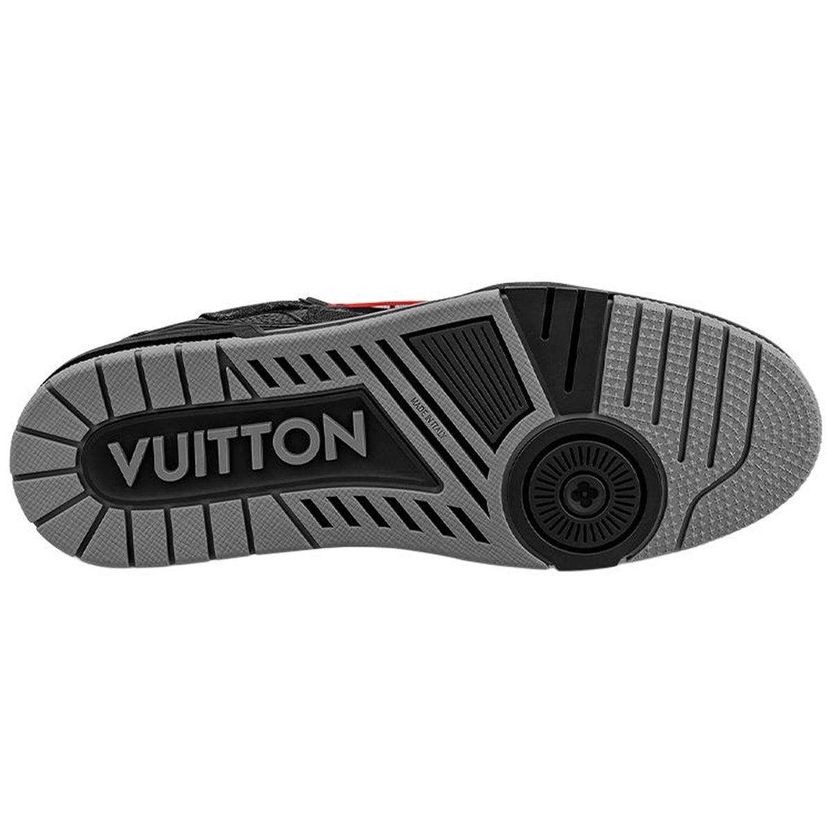 Louis Vuitton x Nigo Trainer Men's Low-Top Sneakers, Black