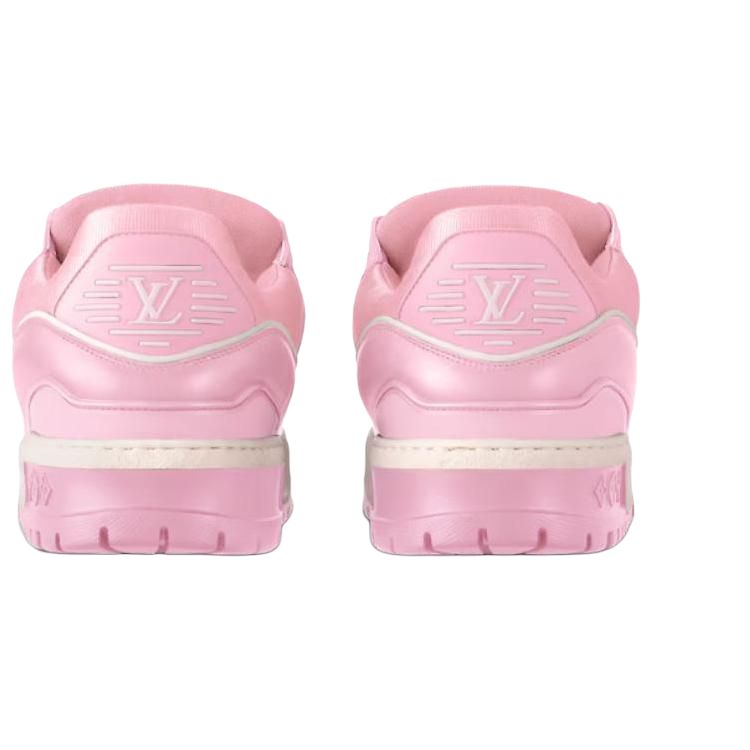 LOUIS VUITTON Trainer Maxi Men's Pink Low-Top Sneakers