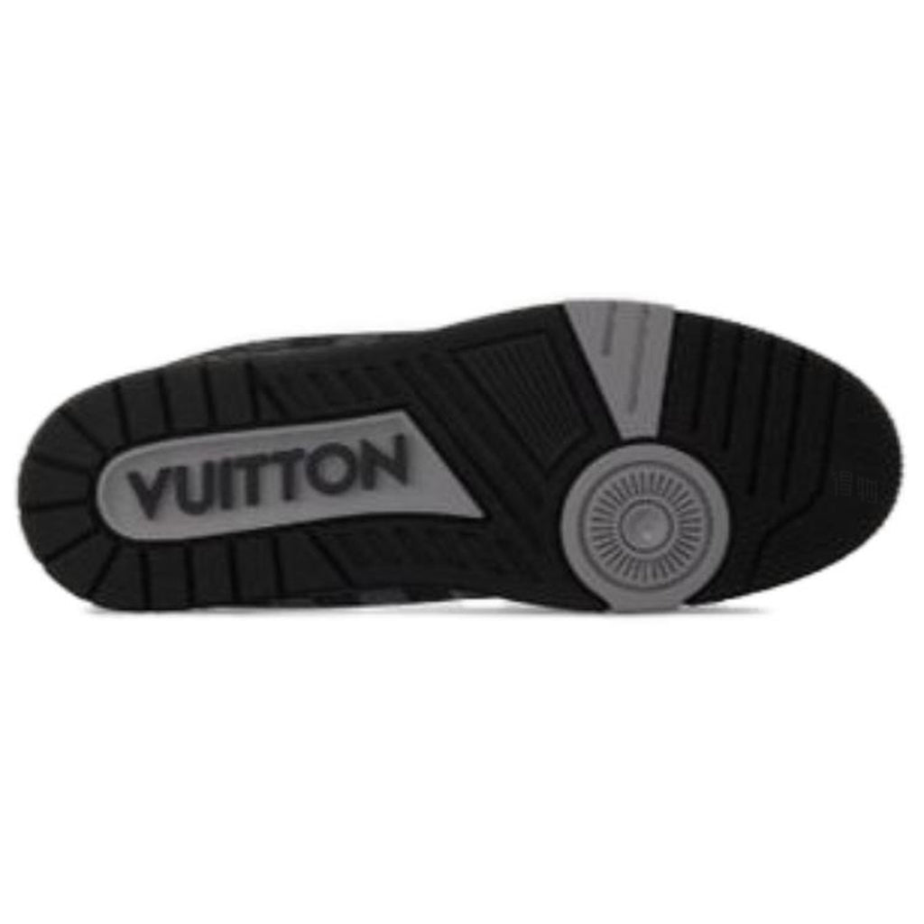 Louis Vuitton Trainer Unisex Low-Top Sneakers, Black
