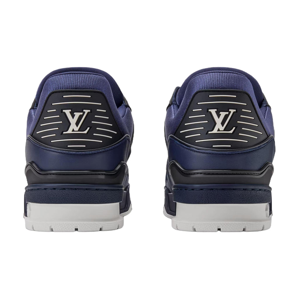 LOUIS VUITTON Trainer Men's Navy Velvet Sneakers