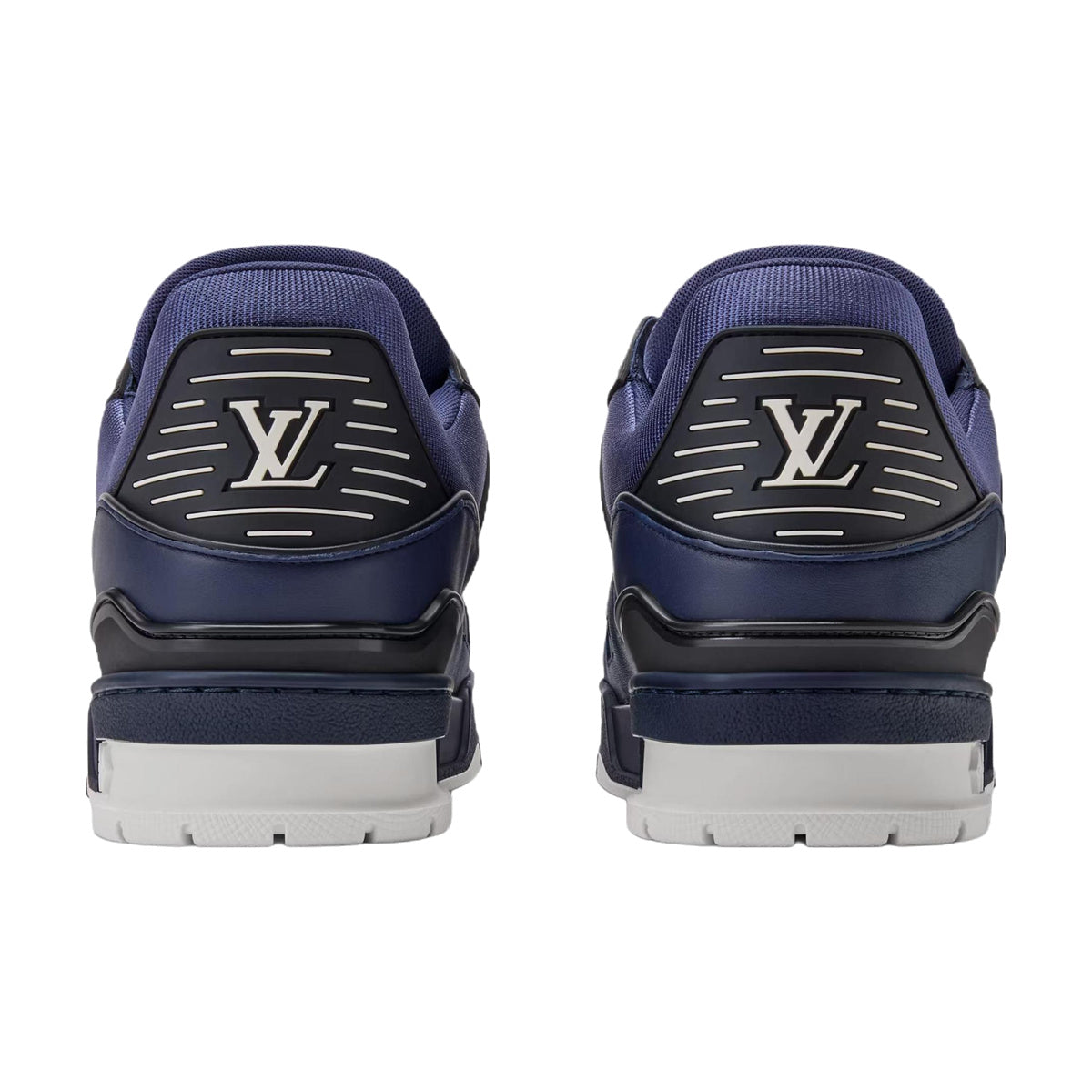 LOUIS VUITTON Trainer Men's Navy Velvet Sneakers