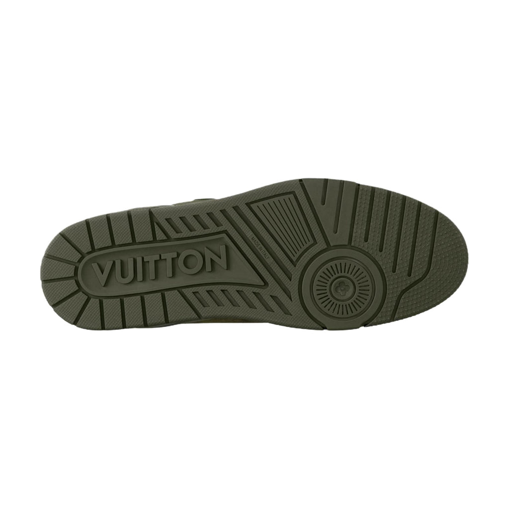 LOUIS VUITTON Trainer Men's Sneakers – Olive Green & Khaki