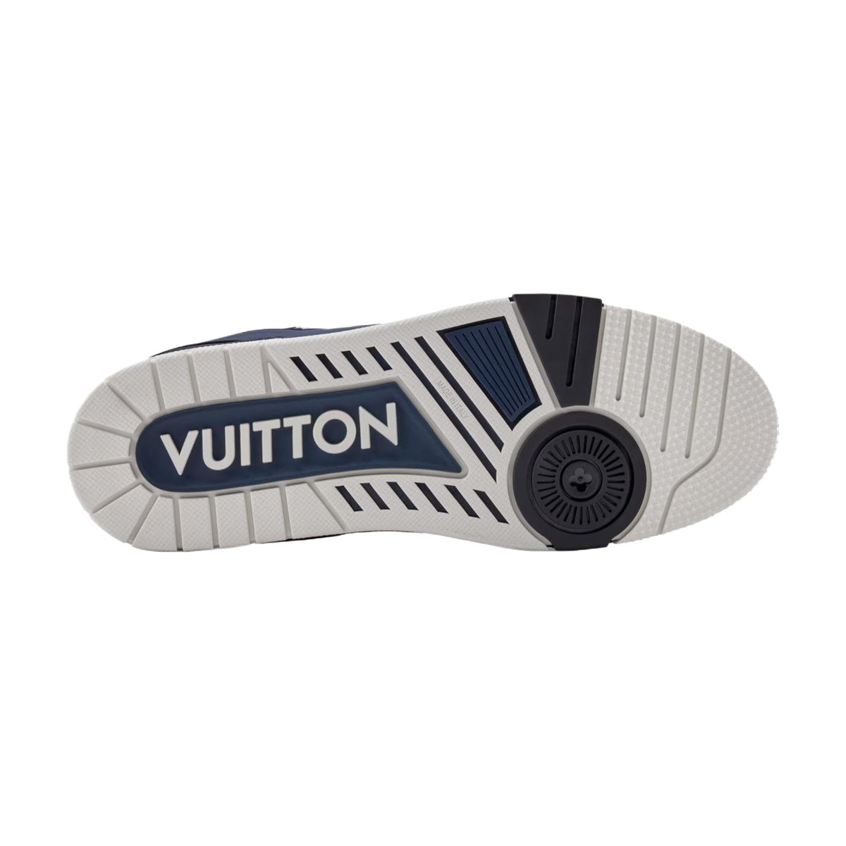 LOUIS VUITTON Trainer Men's Navy Velvet Sneakers