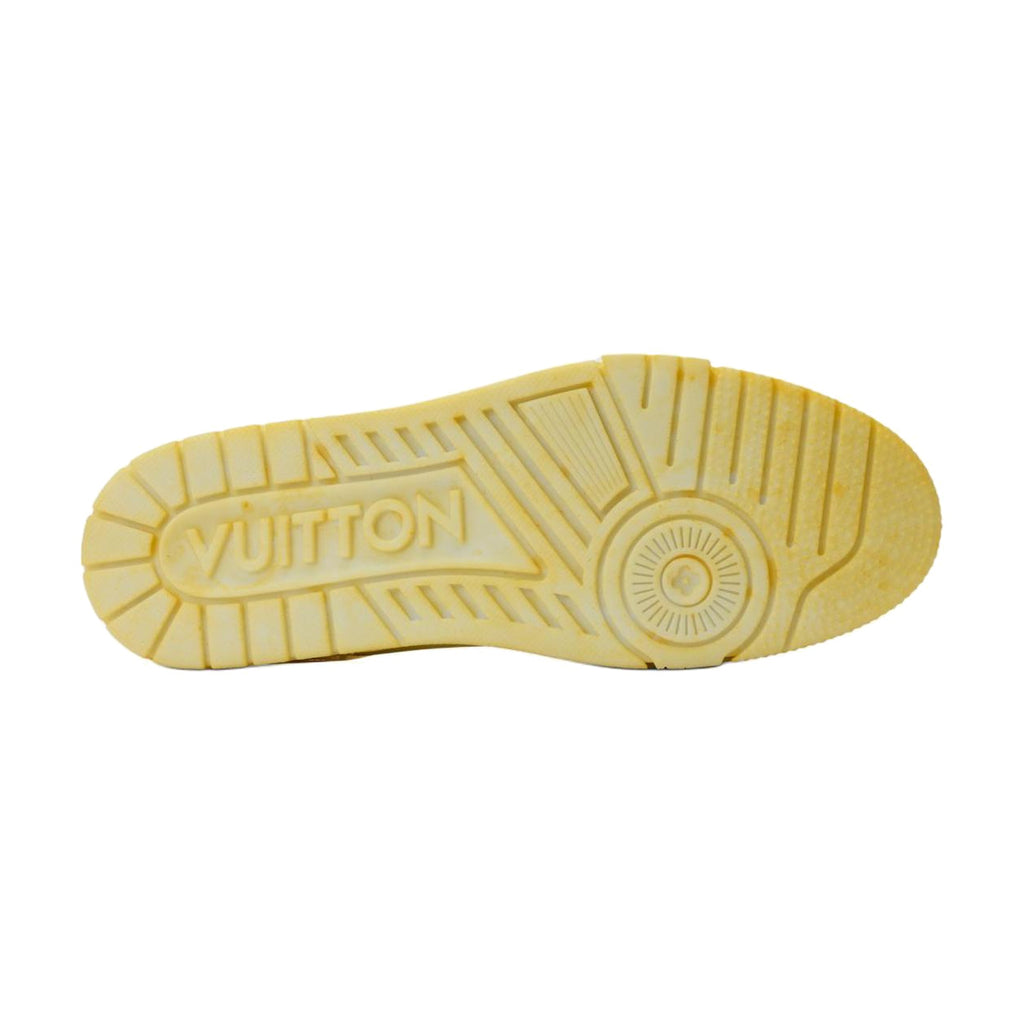 LOUIS VUITTON Trainer Unisex Yellow Low-Top Sneakers