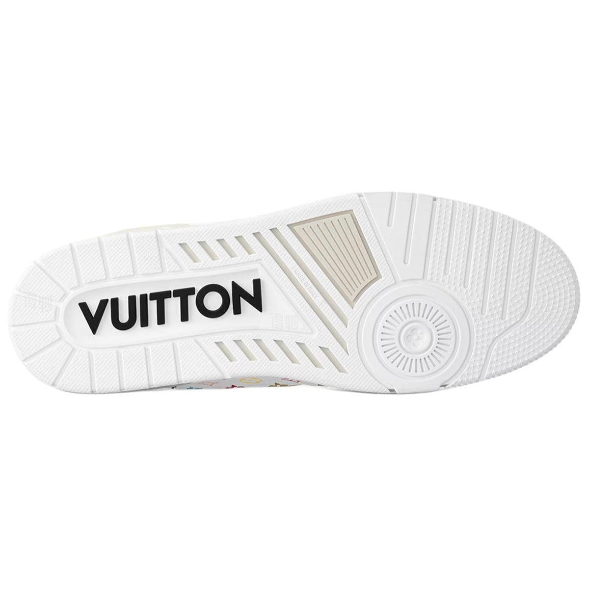 Louis Vuitton x Takashi Murakami Trainer Men's Sneakers, White Multicolor