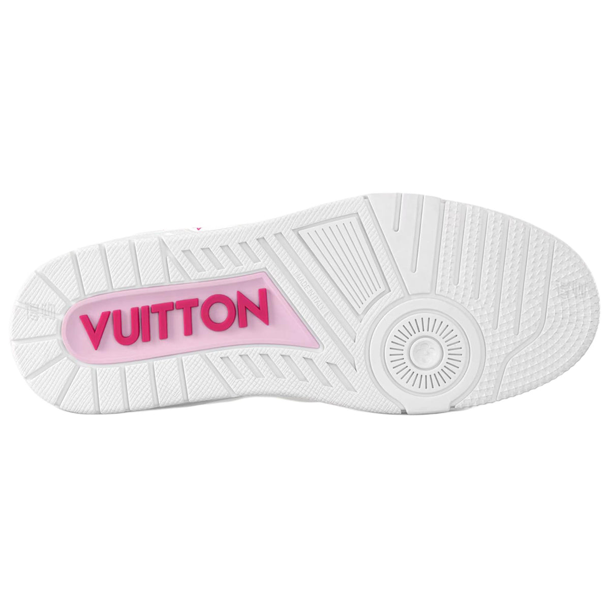 Louis Vuitton x Takashi Murakami Trainer Women's Sneakers, White & Pink