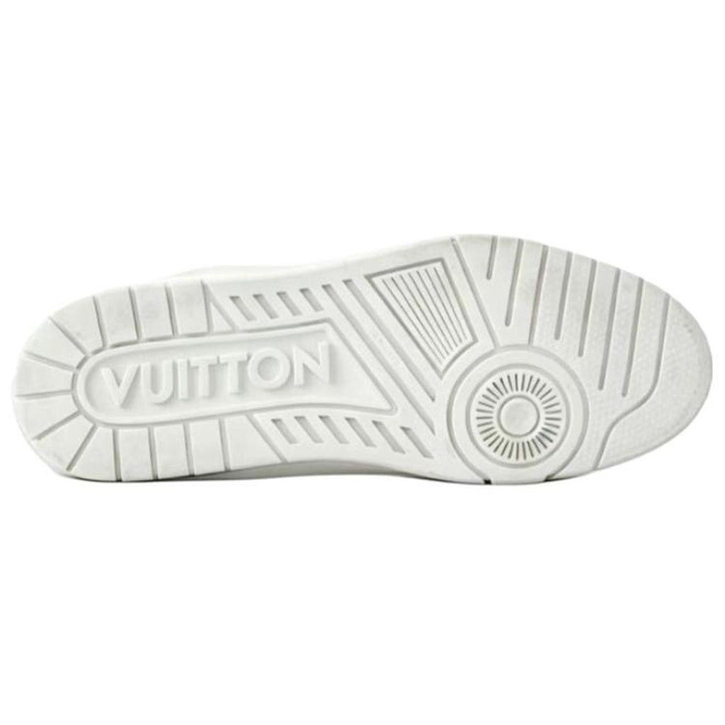 Louis Vuitton Trainer Unisex White Leather Low-Top Sneakers