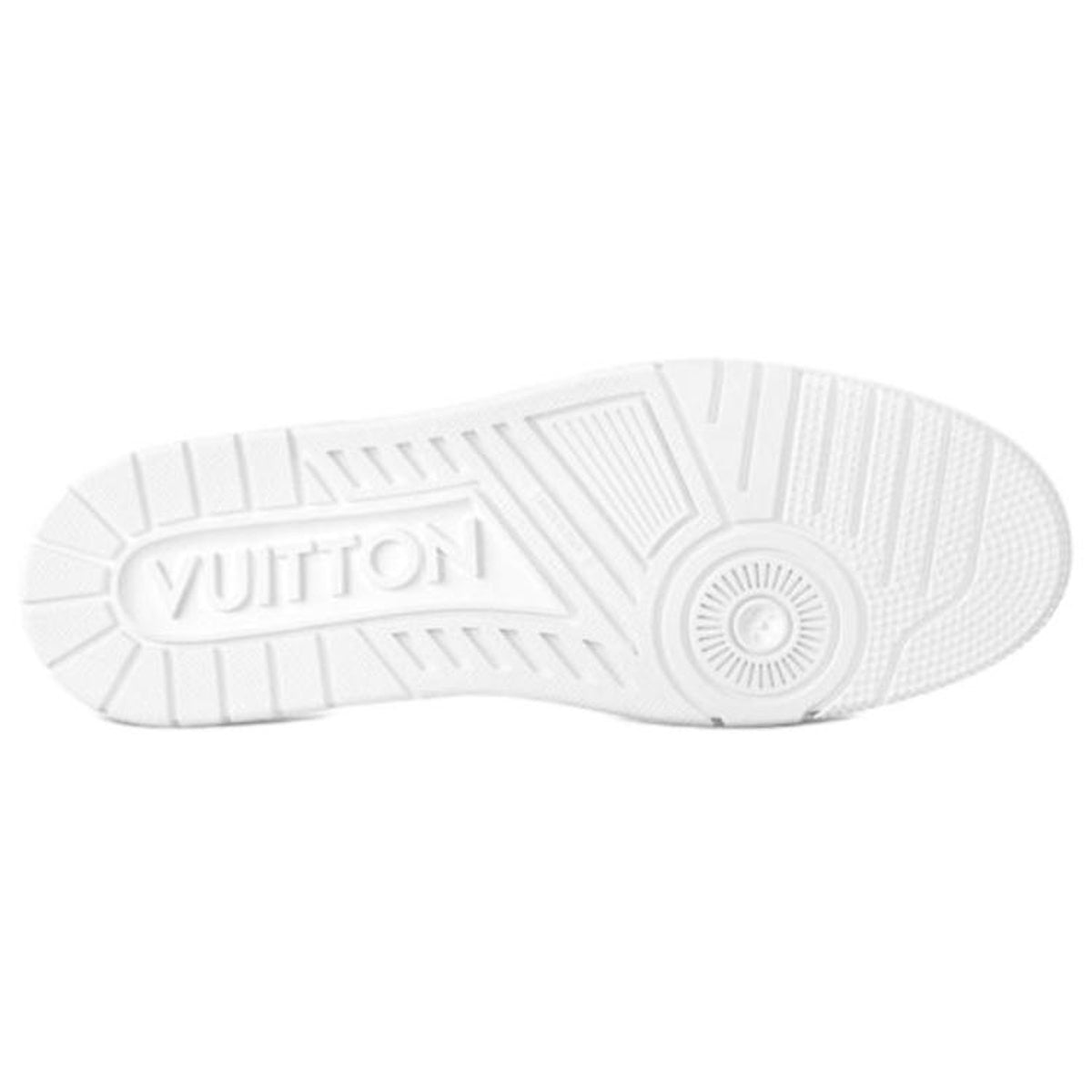 Louis Vuitton x Nigo Trainer Unisex White Calfskin Sneakers, FW25