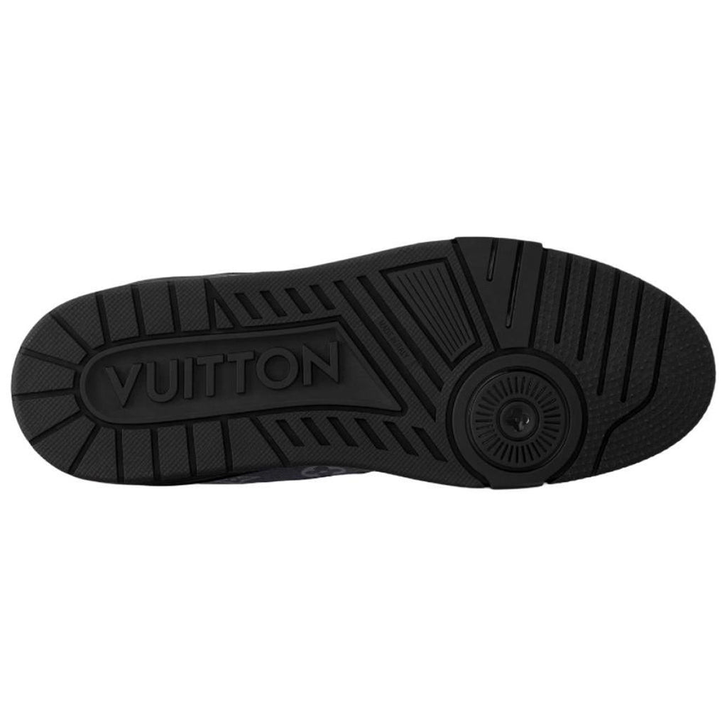 Louis Vuitton Trainer Men's Black Monogram Canvas Sneakers